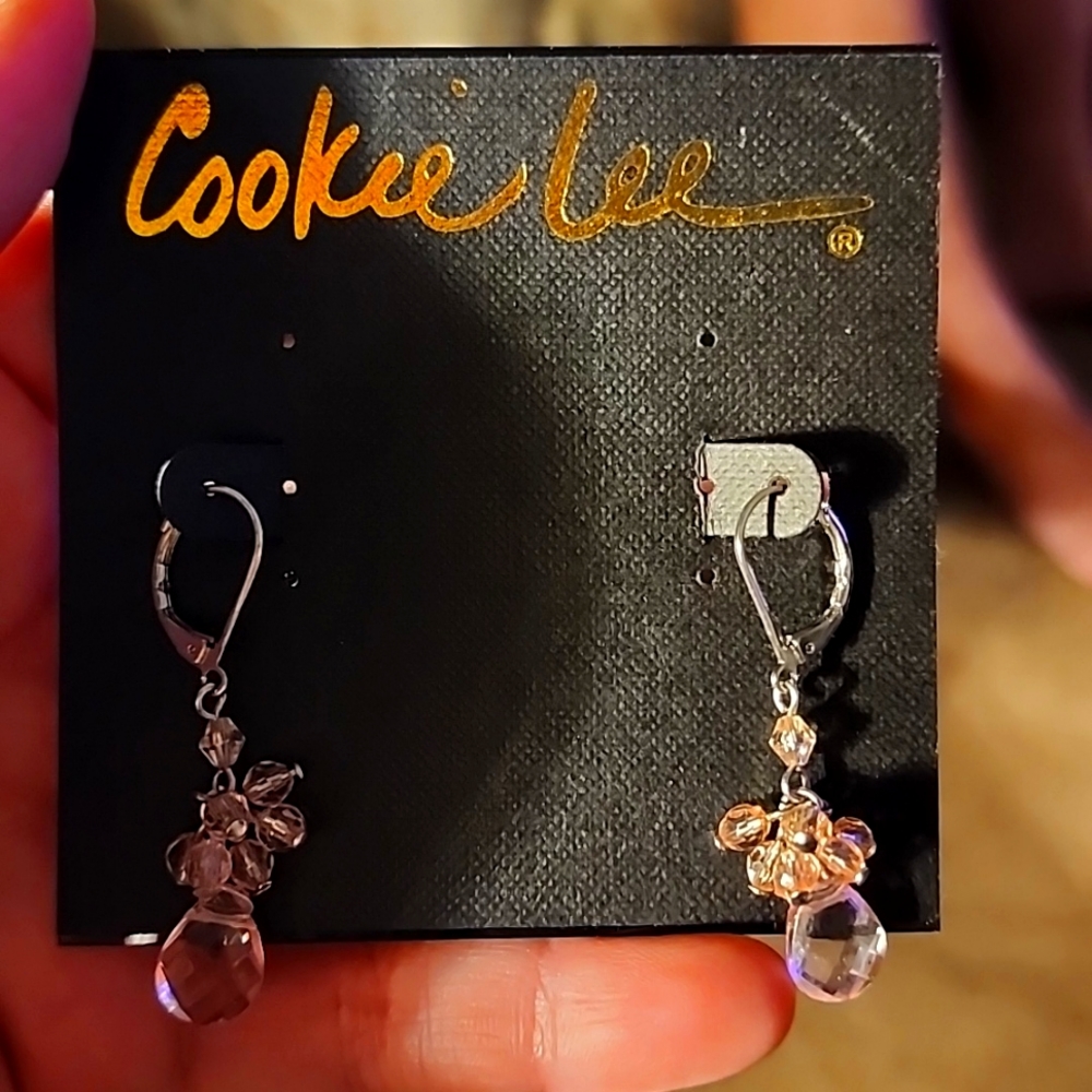 Cookie Lee Crystal Earrings